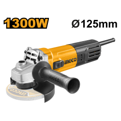 Угловая шлифовальная машина 1300 Вт, 125 мм (6) INGCO AG130018 INDUSTRIAL Угловая шлифовальная машина 1300 Вт, 125 мм (6) INGCO AG130018 INDUSTRIAL