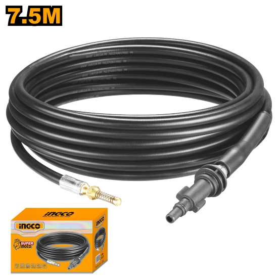 Шланг для мойки 7,5 м, 150 бар INGCO AHPH7511