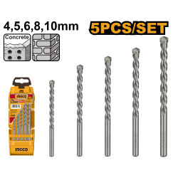 Набор сверл по камню 5 шт. AKD3051 INDUSTRIAL