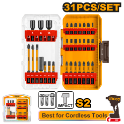 Набор ударных бит 31 шт (12/24) INGCO AKDL11306 INDUSTRIAL