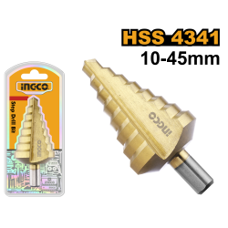 Ступенчатое сверло 10-45 мм (15/30) INGCO AKSDS10453 INDUSTRIAL Ступенчатое сверло 10-45 мм (15/30) INGCO AKSDS10453 INDUSTRIAL