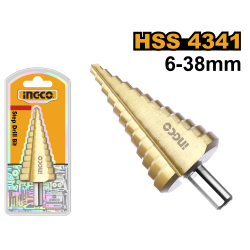 Ступенчатое сверло 6-38 мм (30/60) INGCO AKSDS63803 INDUSTRIAL