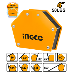 Угольник магнитный INGCO AMWH50042 Угольник магнитный INGCO AMWH50042