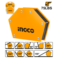 Угольник магнитный INGCO AMWH75052 Угольник магнитный INGCO AMWH75052