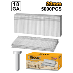 Гвозди для пневмостеплера 20 мм INGCO ANA18201 Гвозди для пневмостеплера 20 мм INGCO ANA18201
