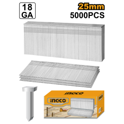 Гвозди для пневмостеплера 25 мм INGCO ANA18251 Гвозди для пневмостеплера 25 мм INGCO ANA18251