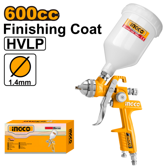Краскопульт пневматический INGCO ASG1061 INDUSTRIAL