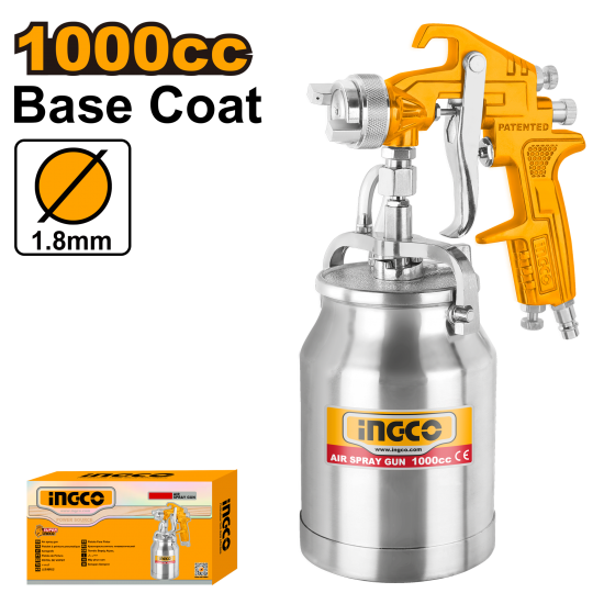 Краскопульт пневматический INGCO ASG3102