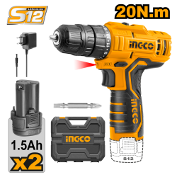 Аккумуляторный шуруповерт 12 В INGCO CDLI12208 Аккумуляторный шуруповерт 12 В INGCO CDLI12208