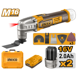 Аккумуляторный реноватор 16В (6) INGCO CMLI16222 INDUSTRIAL Аккумуляторный реноватор 16В (6) INGCO CMLI16222 INDUSTRIAL