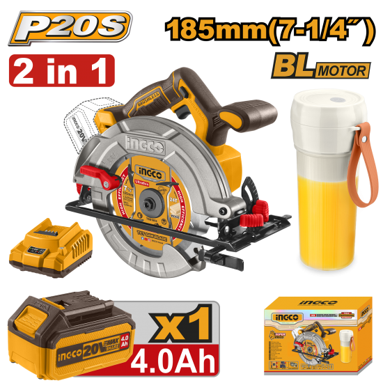 Набор аккумуляторного инструмента 2 шт 20В (2) INGCO COSLI240207 (ПП 353) Набор аккумуляторного инструмента 2 шт 20В (2) INGCO COSLI240207 (ПП 353)
