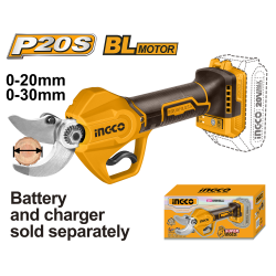 Аккумуляторный секатор 20 В Li-Ion INGCO CSSLI20308 INDUSTRIAL