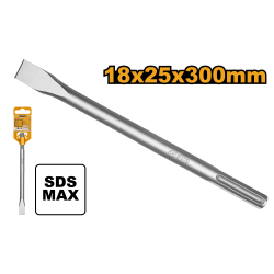 Зубило плоское SDS Max 18x300x25 мм INGCO DBC0222801 Зубило плоское SDS Max 18x300x25 мм INGCO DBC0222801