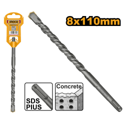 Сверло по бетону 8 мм L 110 SDS-plus INGCO DBH1210801 Сверло по бетону 8 мм L 110 SDS-plus INGCO DBH1210801