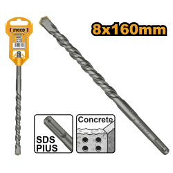 Сверло по бетону 8 мм L 160 SDS plus INGCO DBH1210802 Сверло по бетону 8 мм L 160 SDS plus INGCO DBH1210802