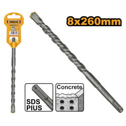 Сверло по бетону 8 мм L 260 SDS-plus INGCO DBH1210804