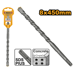 Сверло по бетону 8 мм L 450 SDS-plus INGCO DBH1210806