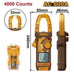 Мультиметр цифровой 600А AC (5/20) INGCO DCM66001 INDUSTRIAL