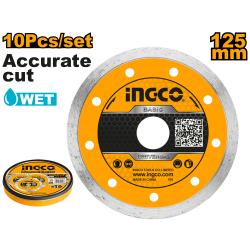 Диск алмазный сплошной 125 мм (10/100) DMD021252M