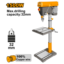 Сверлильный станок 1500 Вт INGCO DP3211005 INDUSTRIAL Сверлильный станок 1500 Вт INGCO DP3211005 INDUSTRIAL