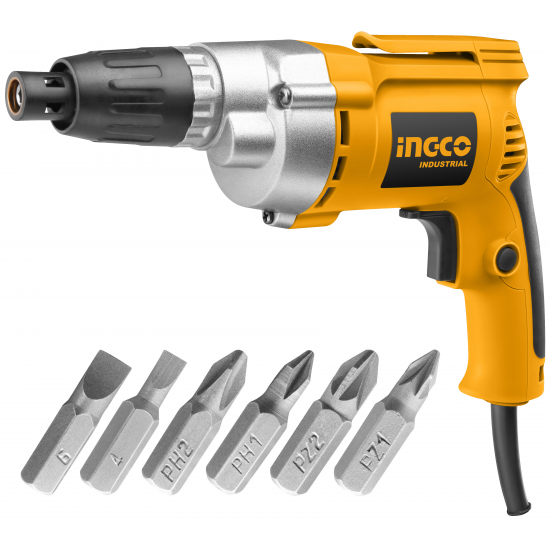 Шуруповерт для гипсокартона INGCO ESD5501 INDUSTRIAL Шуруповерт для гипсокартона INGCO ESD5501 INDUSTRIAL
