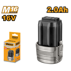 Аккумуляторная батарея Li-Ion 16 В 2 Ач (20) INGCO FBLI1620 INDUSTRIAL Аккумуляторная батарея Li-Ion 16 В 2 Ач (20) INGCO FBLI1620 INDUSTRIAL