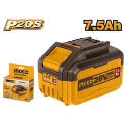 Аккумуляторная батарея Li-ion 7.5 Ач (20) INGCO FBLI2075 INDUSTRIAL Аккумуляторная батарея Li-ion 7.5 Ач (20) INGCO FBLI2075 INDUSTRIAL