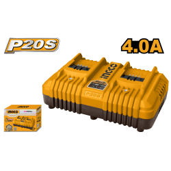 Зарядное устройство двойное INGCO FCLI2034 20V