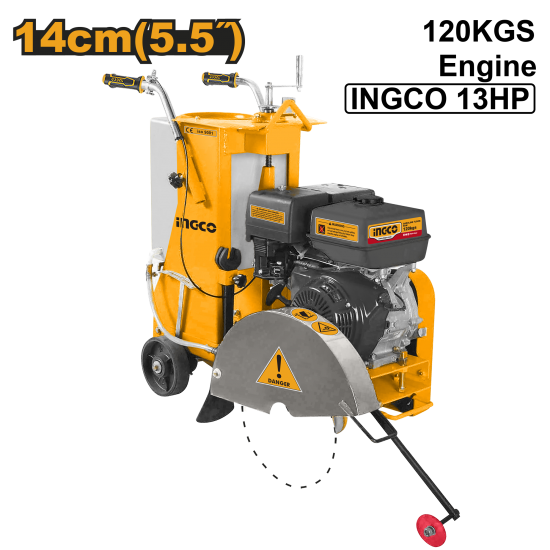 Швонарезчик бензиновый INGCO GSF16-2
