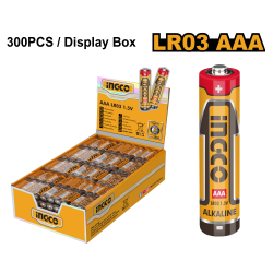 Алкалиновая батарейка AAA 1300 мАч (300) INGCO HAB3A01 (ПП 353) Алкалиновая батарейка AAA 1300 мАч (300) INGCO HAB3A01 (ПП 353)