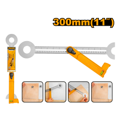 Угольник кровельный 300 мм INGCO HAS3001