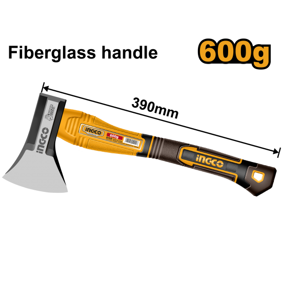 Топор 600 г (6/12) INGCO HAX081600 Топор 600 г (6/12) INGCO HAX081600