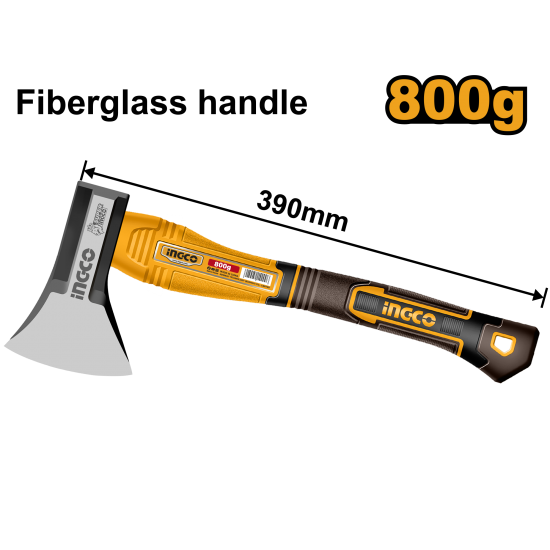 Топор 800 г (6/12) INGCO HAX081800 Топор 800 г (6/12) INGCO HAX081800