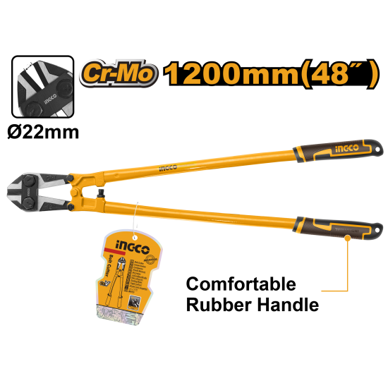 Болторез 1200 мм INGCO HBC0848 Болторез 1200 мм INGCO HBC0848