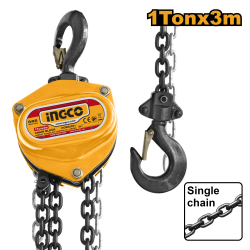Таль цепная механическая 1 т. 3м INGCO HCBK0201 INDUSTRIAL Таль цепная механическая 1 т. 3м INGCO HCBK0201 INDUSTRIAL