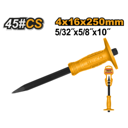 Зубило пикообразное с протектором 16*250 мм (6/36) INGCO HCC0841016 Зубило пикообразное с протектором 16*250 мм (6/36) INGCO HCC0841016