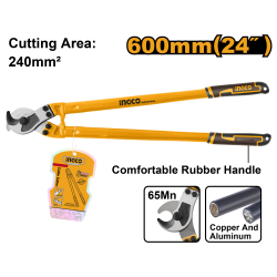 Ножницы для резки кабелей 600 мм INGCO HCCB0124 INDUSTRIAL Ножницы для резки кабелей 600 мм INGCO HCCB0124 INDUSTRIAL