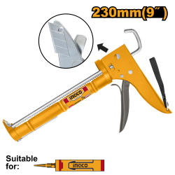 Пистолет для герметика (6/24) INGCO HCG0909 INDUSTRIAL Пистолет для герметика (6/24) INGCO HCG0909 INDUSTRIAL