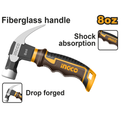 Молоток-гвоздодер 220 г (6/48) INGCO HCH81008D Молоток-гвоздодер 220 г (6/48) INGCO HCH81008D