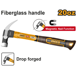 Молоток-гвоздодер 560 г (6/12) INGCO HCH81020 Молоток-гвоздодер 560 г (6/12) INGCO HCH81020