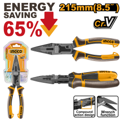 Длинногубцы 215 мм (6/36) INGCO HCLNP58200 INDUSTRIAL Длинногубцы 215 мм (6/36) INGCO HCLNP58200 INDUSTRIAL