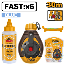 Шнур разметочный 30 м (10/40) INGCO HCLR0630 INDUSTRIAL