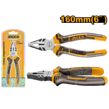 Плоскогубцы комбинированные 160 мм INGCO HCP08168