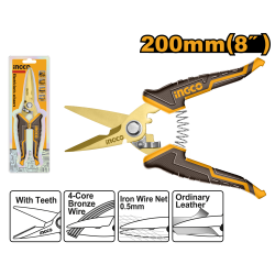 Ножницы универсальные 200 мм (12/72) INGCO HES0188
