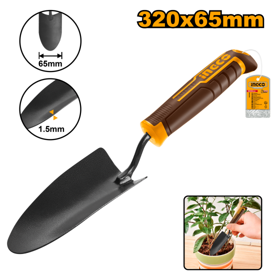 Посадочная лопатка 320 мм (12/48) INGCO HFTT658 Посадочная лопатка 320 мм (12/48) INGCO HFTT658