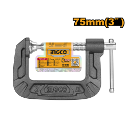 Струбцина G-образная 75 мм INGCO HGC0103 INDUSTRIAL Струбцина G-образная 75 мм INGCO HGC0103 INDUSTRIAL