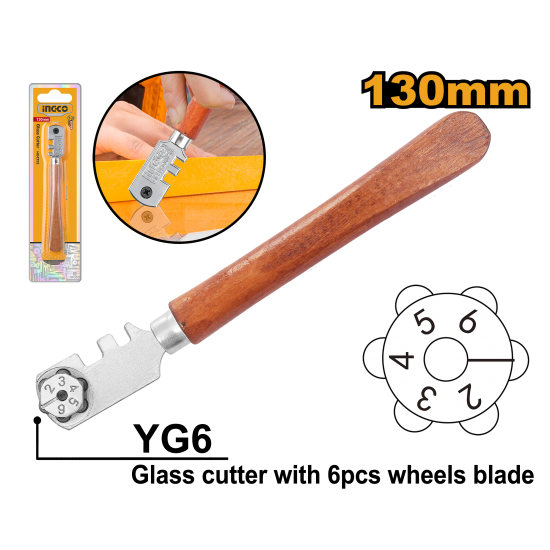 Стеклорез роликовый (6/240) INGCO HGCT02 Стеклорез роликовый (6/240) INGCO HGCT02