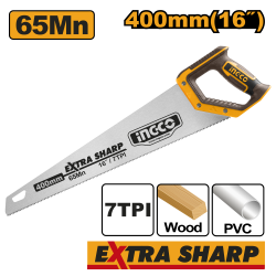 Ножовка по дереву 400 мм (6/24) INGCO HHAS15400 Ножовка по дереву 400 мм (6/24) INGCO HHAS15400