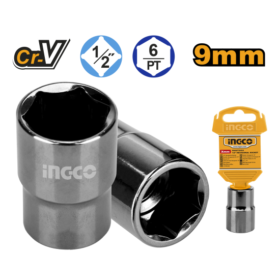 Головка торцевая шестигранная 1/2