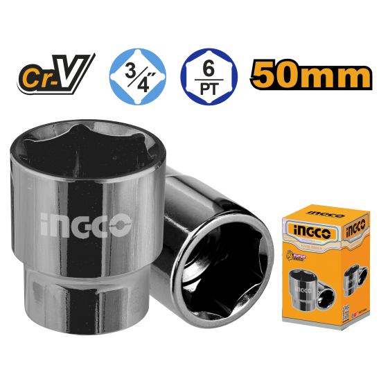 Головка торцевая шестигранная 3/4